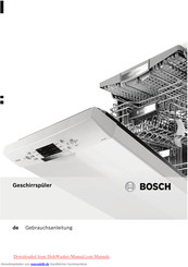 Bosch SMI 69M55 Gebrauchsanleitung