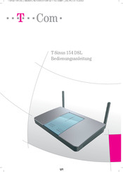 T-Mobile T-Sinus 154 DSL Bedienungsanleitung