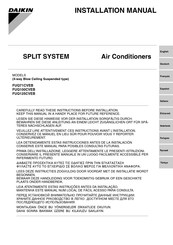 Daikin SPLIT SYSTEM Handbuch