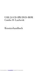 Lenovo USB 2.0 CD-RW/DVDROM-Combo-IILaufwerk Benutzerhandbuch