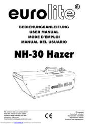 EuroLite NH-30 Bedienungsanleitung