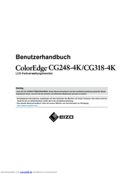 Eizo ColorEdge CG318-4K Benutzerhandbuch