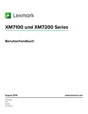 Lexmark XM7100 Serie Benutzerhandbuch