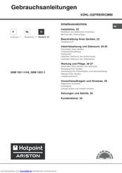 Ariston SBM 1821 V Gebrauchsanleitung