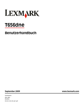 Lexmark T656dne Benutzerhandbuch