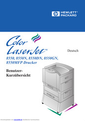 HP Color LaserJet 8550N Benutzerhandbuch