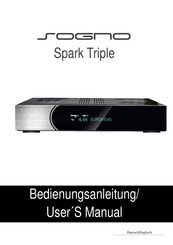 Sogno Spark Triple Bedienungsanleitung