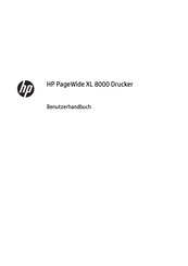 HP PageWide XL 8000 Benutzerhandbuch
