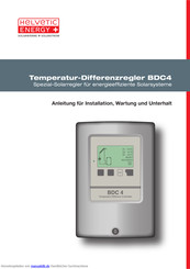 Helvetic Energy BDC4 Installation Und Betriebsanleitung