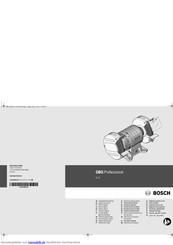 Bosch gbg 8 Originalbetriebsanleitung