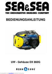 Sea & Sea DX-860 G Bedienungsanleitung