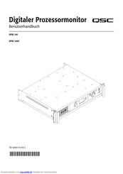 QSC DPM 100H Benutzerhandbuch