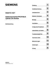 Siemens OLM / G12 V4.0 Betriebsanleitung