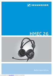 Sennheiser HMEC 26 Bedienungsanleitung