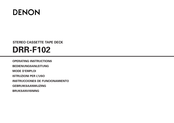 Denon DRR-F102 Bedienungsanleitung