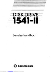Commodore 1541 II Benutzerhandbuch
