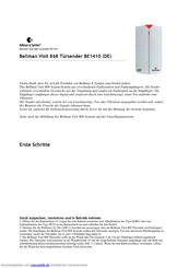 Bellman & Symfon Visit 868 Türsender BE1410 Handbuch