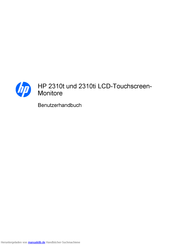 HP 2310t Benutzerhandbuch