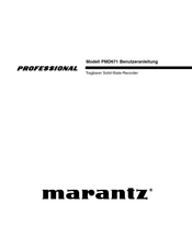 Marantz Modell PMD671 Benutzerhandbuch