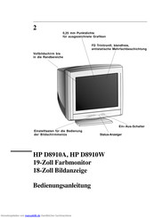 HP HP D8910W Bedienungsanleitung