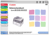 Canon iR1022A Referenzhandbuch