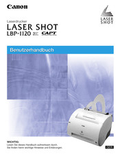 Canon laser shot LBP-1120 Benutzerhandbuch