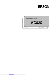 Epson RC520 Bedienungsanleitung