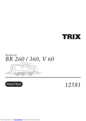 TRIX Systems MINITRIX Bedienungsanleitung