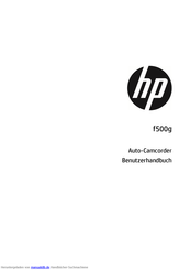 HP f500g Benutzerhandbuch