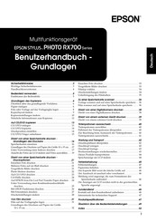 Epson Photo RX700 Benutzerhandbuch