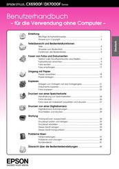 Epson DX7000F Benutzerhandbuch
