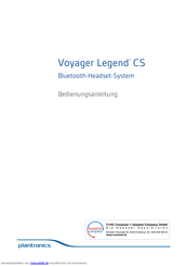 Plantronics Voyager Legend CS Bedienungsanleitung