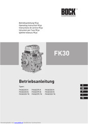 Bock FK30/325 TK Betriebsanleitung