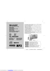 Sharp XL-HP535H Bedienungsanleitung
