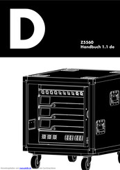 d&b audiotechnik Z5560 Handbuch
