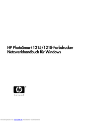 HP PhotoSmart 1218 Handbuch