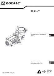 Zodiac FloPro Gebrauchsanleitung