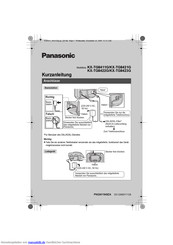 Panasonic KX-TG8423G Kurzanleitung