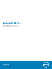 Dell Latitude 5289 Benutzerhandbuch