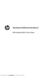 HP ProOne 400 G1 All-in-One Referenzhandbuch