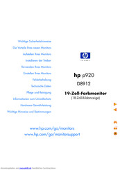 HP p920 Handbuch