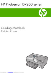 HP Photosmart D7200 series Handbuch