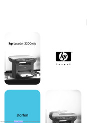 HP LaserJet 3300mfp Handbuch