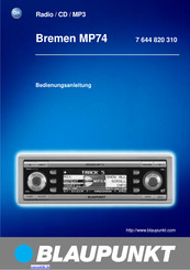 Blaupunkt Bremen MP74 Bedienungsanleitung