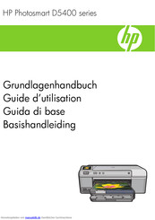 HP Photosmart D5400 Serie Handbuch