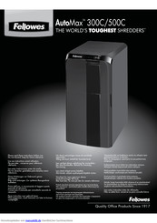 Fellowes 300C Bedienungsanleitung