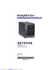 NETGEAR ReadyNAS Installationshandbuch