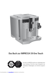 Jura IMPRESSA S9 One Touch Handbuch