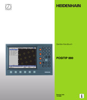 HEIDENHAIN POSITIP 880 Handbuch