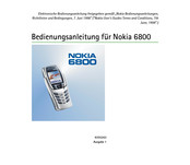 Nokia Nokia 6800 Bedienungsanleitung